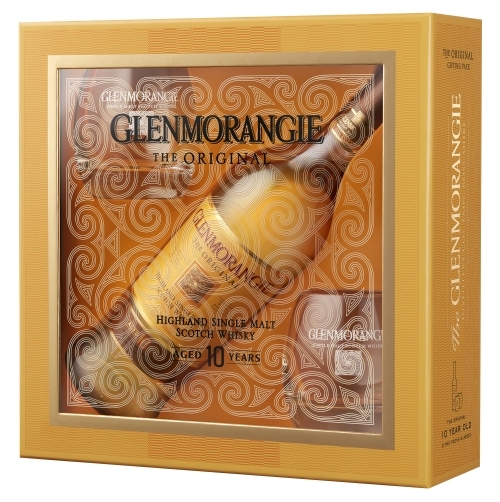WeinPalette Essen - Glenmorangie 0,7L Whisky 40% Original 10 Geschenkset Jahre